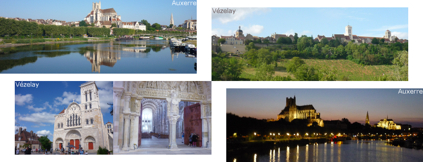 Auxerre et Vezelay